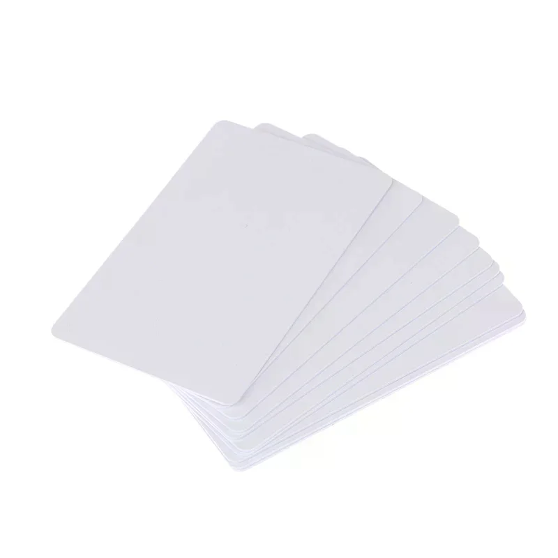 10Pcs Rewritable 125KHz RFID T5577/5200/EM4305 Blank Card PVC Tags Smart Access Control Key Card Read Write Program Clone Cards