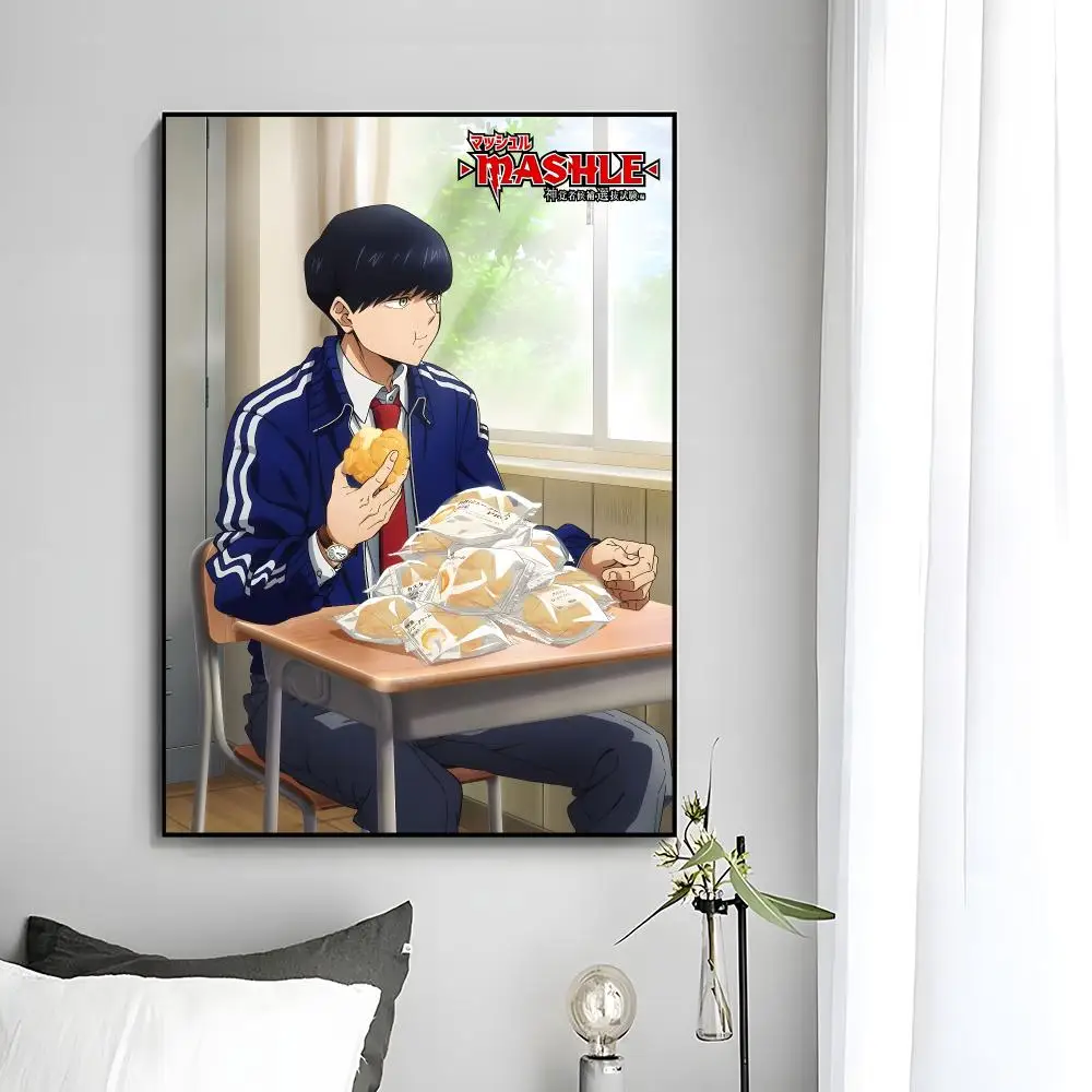 hilarious anime M-Mashle Magic and Muscles Poster Wall Art Print Decorative Mural Home Decor Gift Unframed view 5