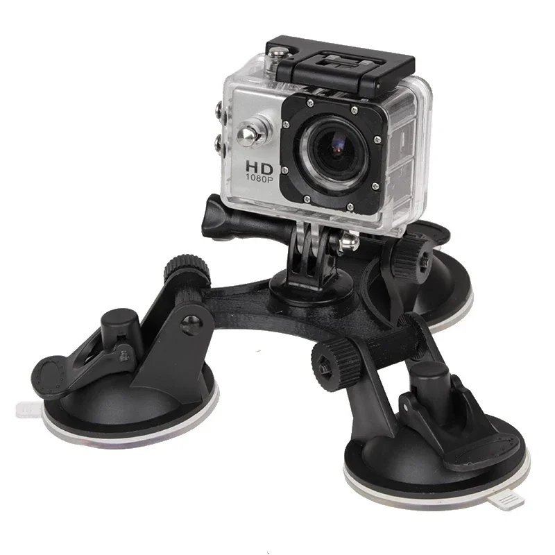 FF-F15A ventosa universale per Action Camera per ventosa in vetro per finestra GoPro con viti lunghe per accessorio Insta360 DJI Osmo