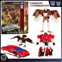 In Stock Transformer WFC-K42 Skywarp Sideswipe G1 Cartoon Movie Figure Model Anime Action Deformation Robot Toys Festival Gifts