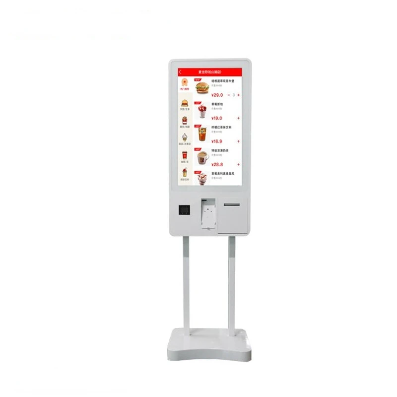 

24" 32" order kiosk touch screen POS system self pay machine self service payment order kiosk for McDonald's/KFC / restaurant