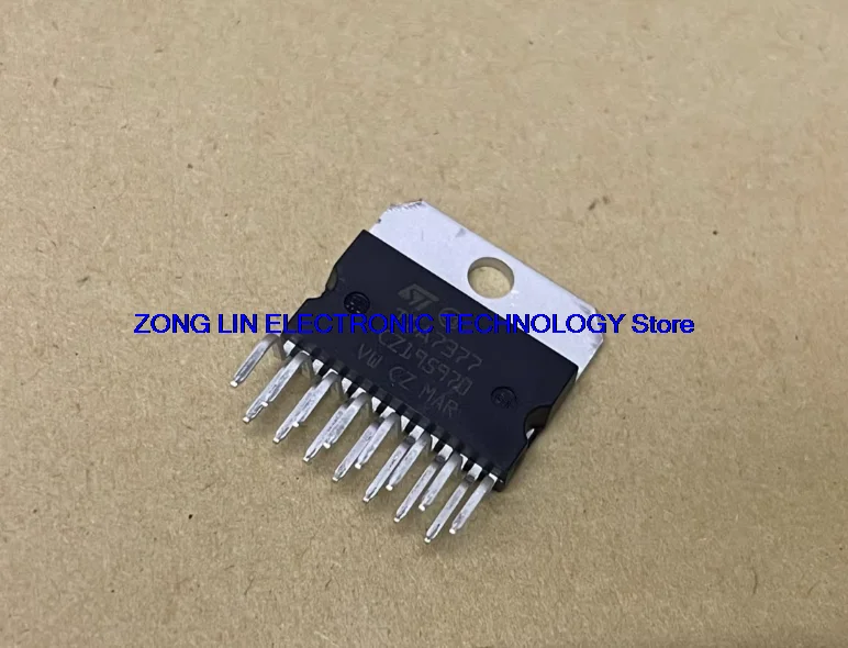 TDA7377 original imported audio amplifier IC chip ZIP-15 with good quality package for machine use     10PCS