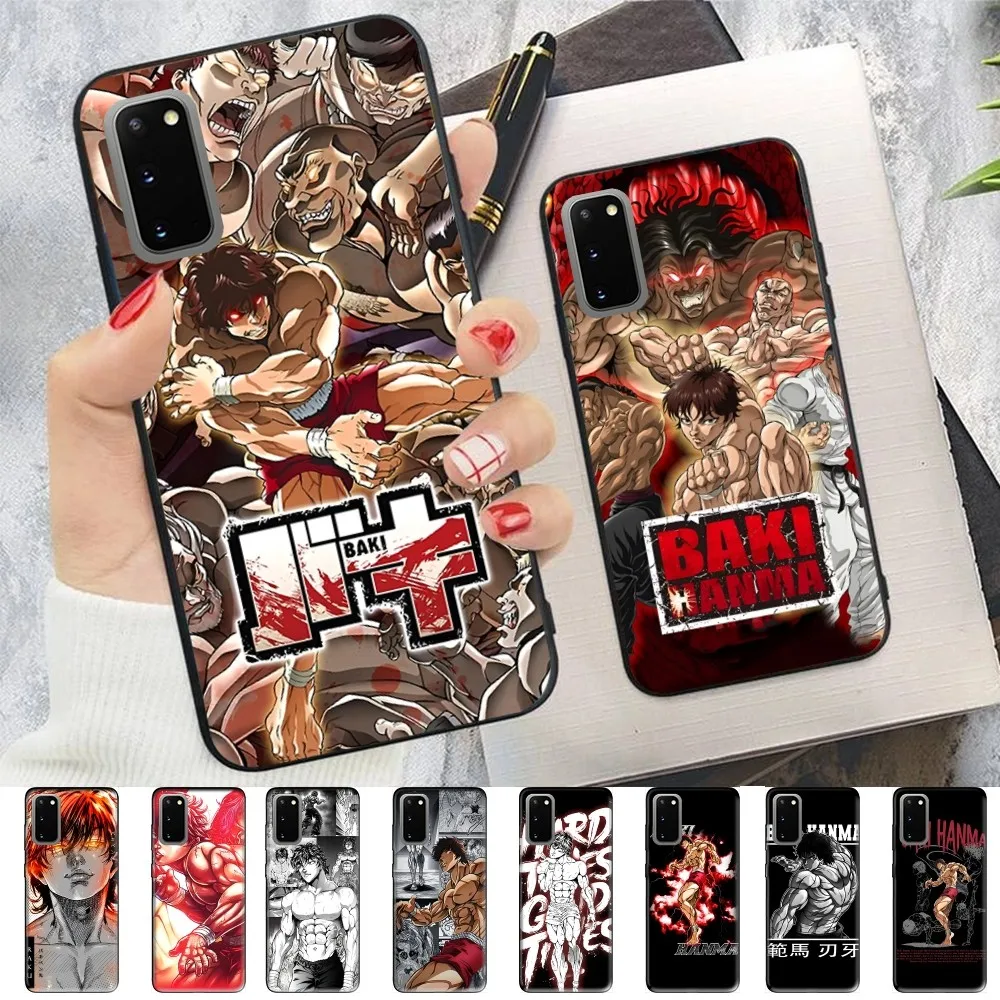 

Baki the Grappler Original anime Phone Case For Samsung S 9 10 20 21 22 23 30 23 24 plus lite Ultra FE S10lite Fundas