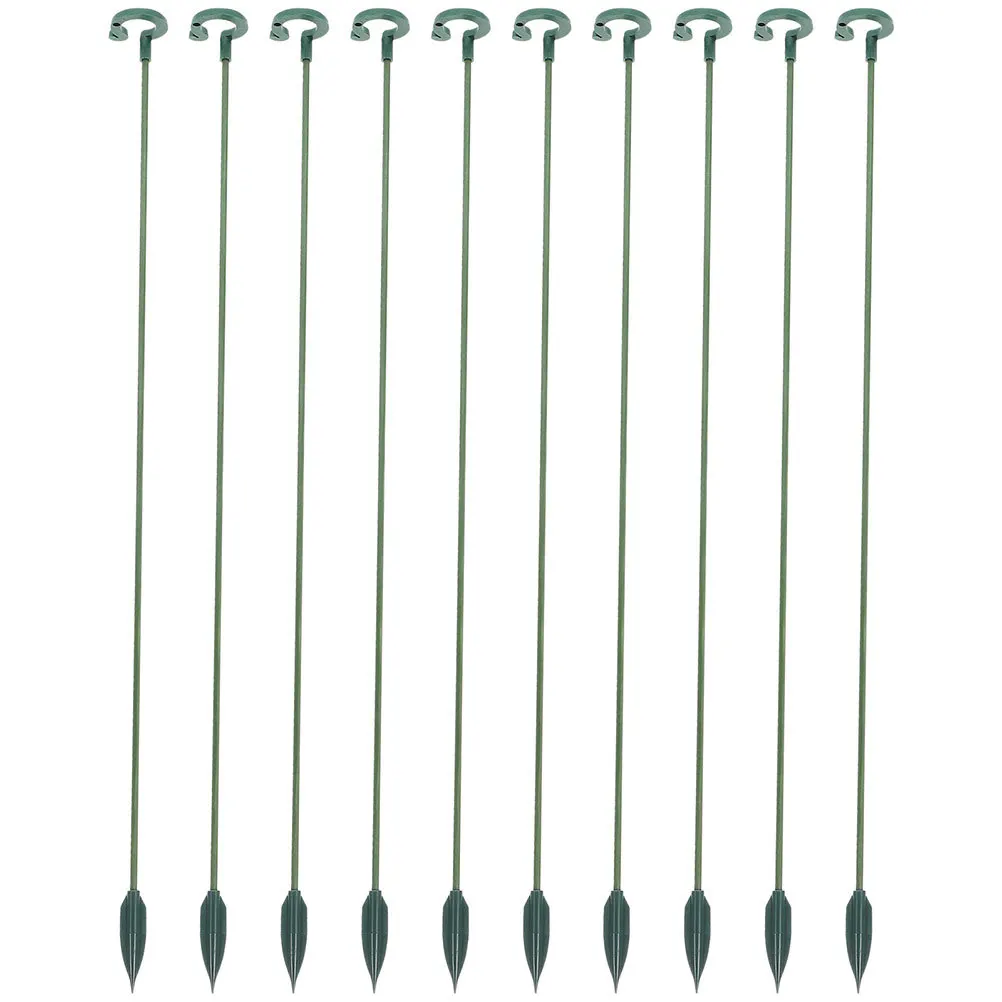 

10 шт., опорные колья для виноградных растений, стойка для скалолазания для комнатных горшечных растений, украшение сада, подставка для альпинизма для растений, открытый сад