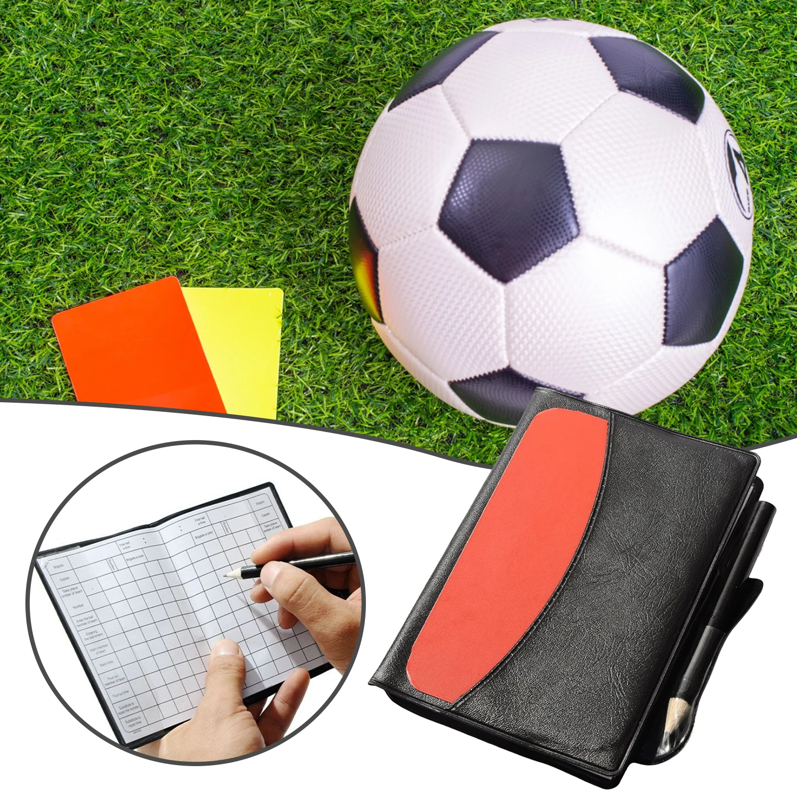 Professional Soccer Referee Card Sets Sports Game Recording Equipment Suitable for Entertainment