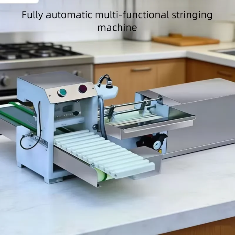 

Stainless Steel Mutton Kebab Making Machine Meat String Machine Meat Skewer Making Machine Price