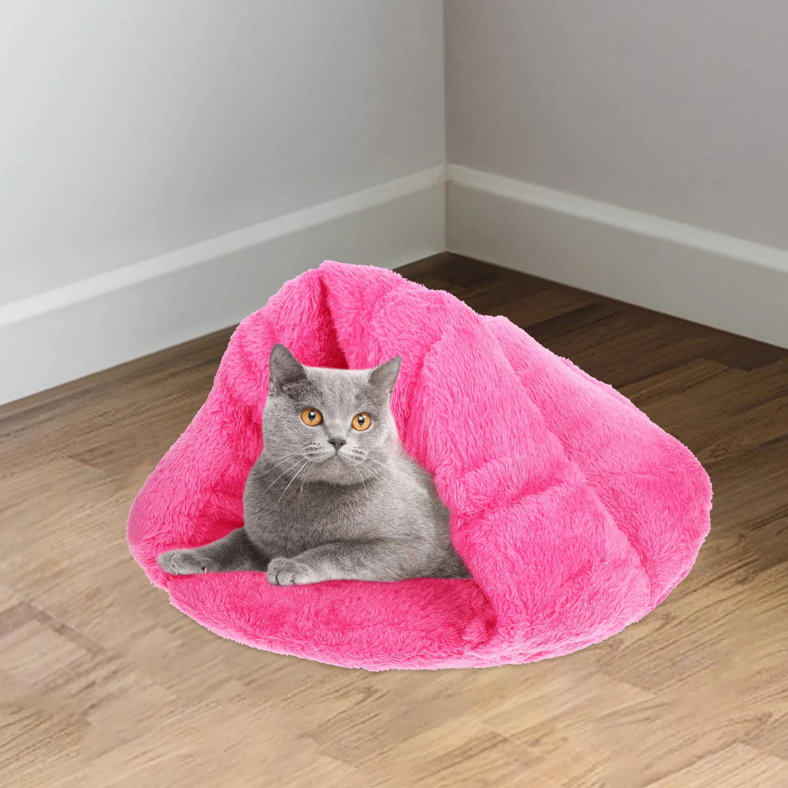 

Portable Cat Nest Dog Bed Pets Sleeping Bag Indoor Small Cloth Cave-style