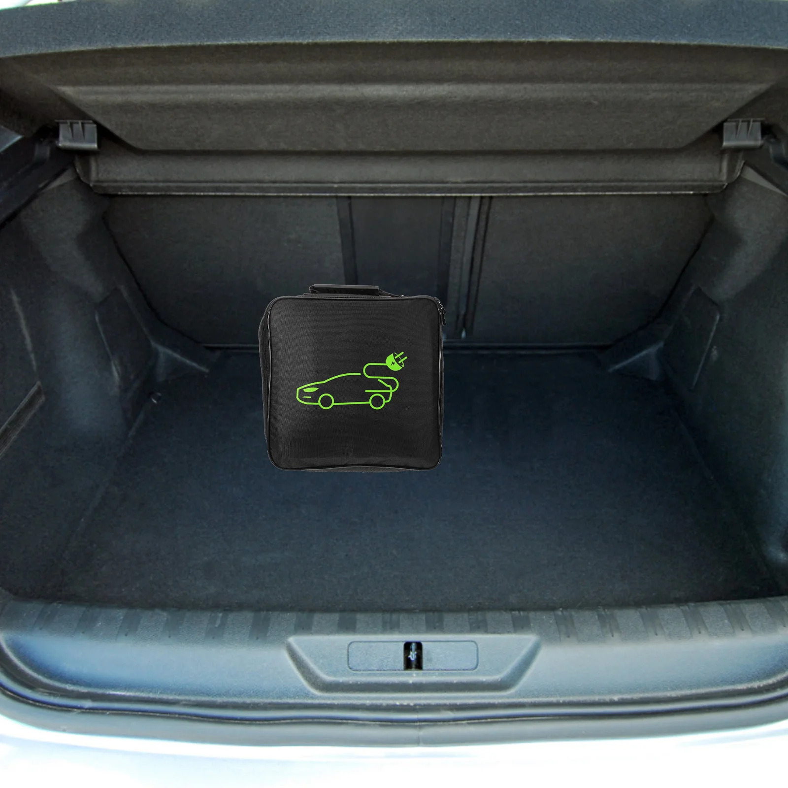

Lightweight Storage Bag Electric Car Spacious Organizer For Ev Cable Charging Equipment Durable Oxford Cloth Material