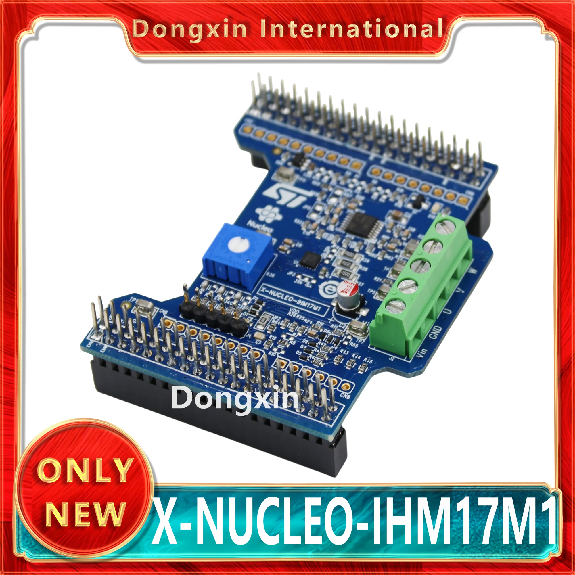 X-NUCLEO-IHM17M1 Low voltage three-phase brushless DC motor driver expansion board based on STSPIN233 for STM32 Nucleo