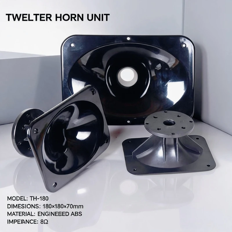 MW Audio 1PCS Stage Horn Flare 26mm/38mm Throat, Outdoor Speaker Horn for Pro Audio