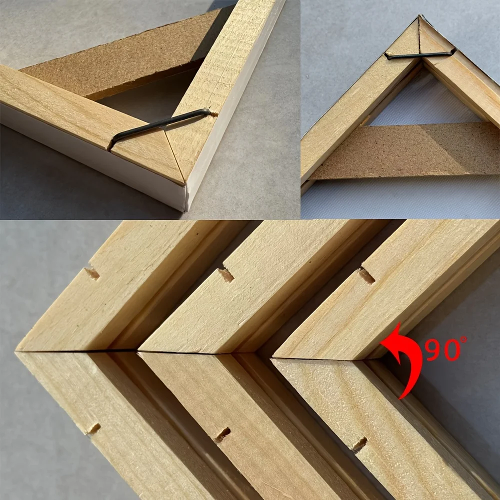 DIY Picture Wooden Canvas Frame Stretcher 40x60 30x40 50x70 100x50cm Wall Art Bars Kit for Oil Painting Poster Frames Home Decor