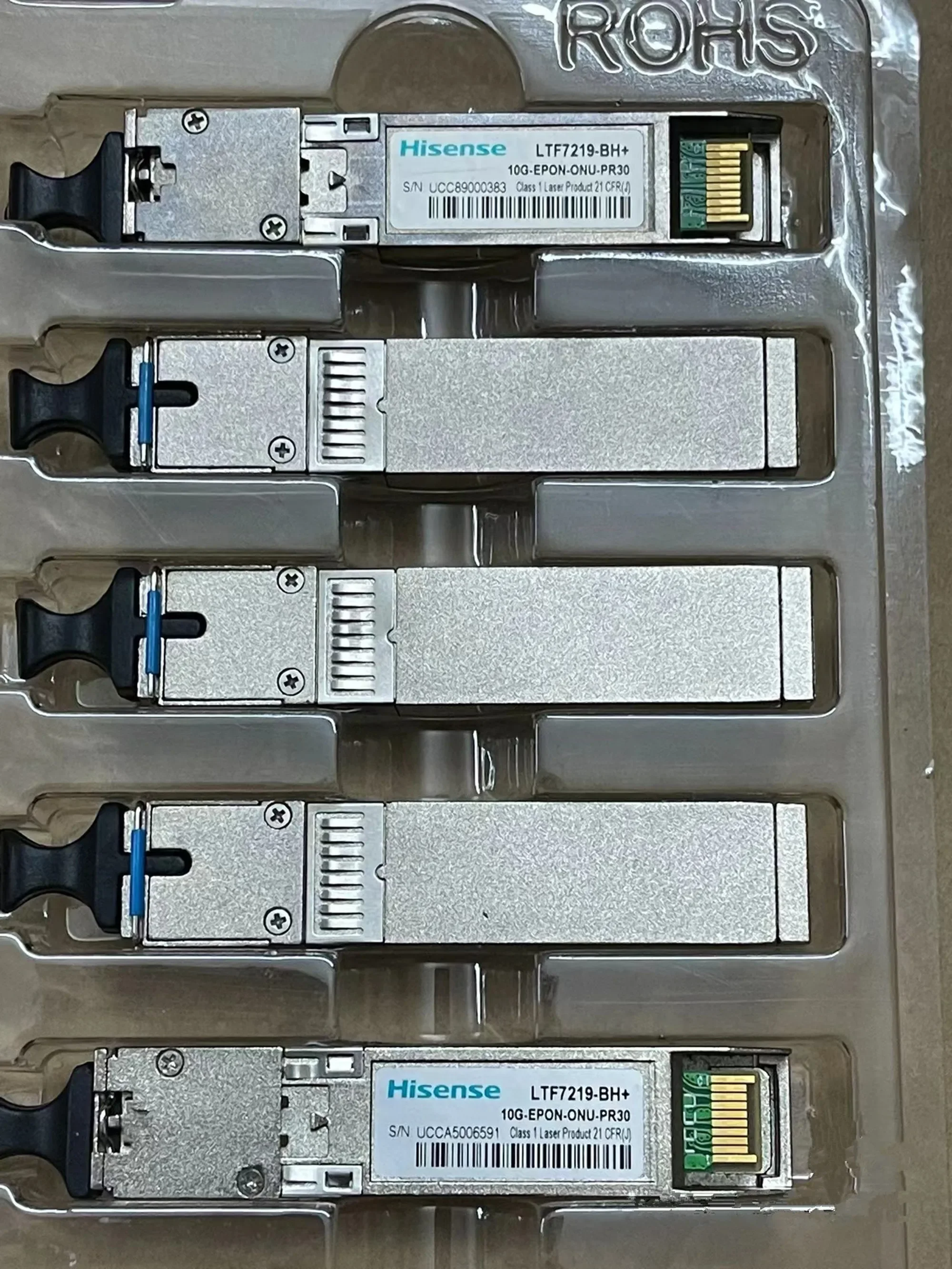 Imagem -02 - Hisense Sfp 10g Onu Módulo de Fibra Óptica Ltf7219-bh Mais 10g-epon-onu-pr30 Usado para Ma5821 Ma5822 Hn8245q Hn8055q F832 F833