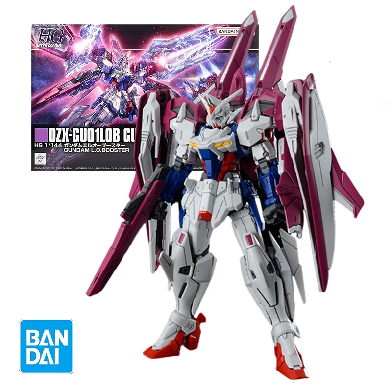 

Bandai HG 1/144 GUNDAM OZX-GU01ALOB PB Limit Model Kit Anime Fighter Assembled Model Anime Action Figure Toy Gift for Kids