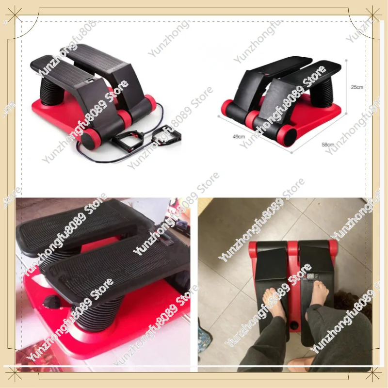 Stepper Mini per Casa, Macchina Multifunzionale per Dimagrimento, Attrezzatura Fitness per Allenamento Indoor Senza Installazione