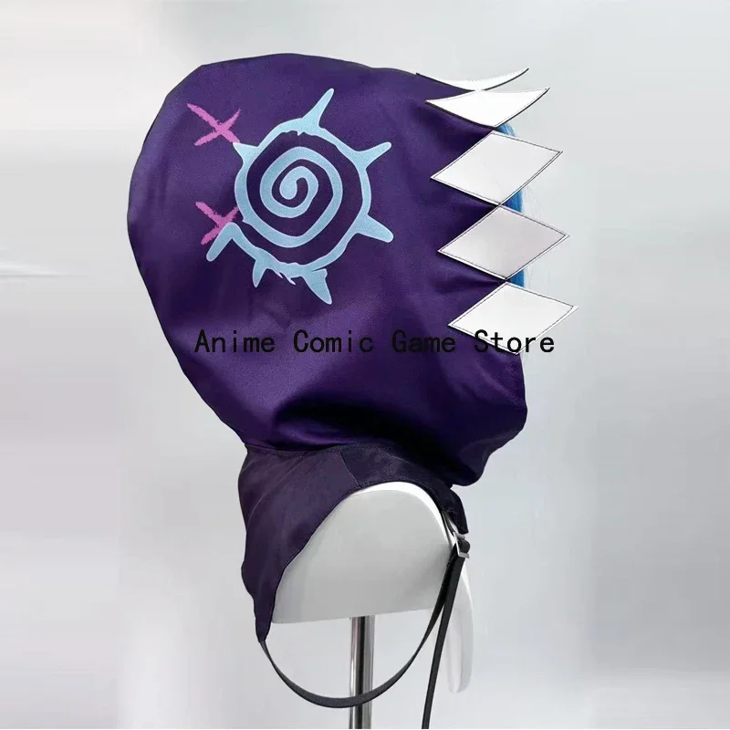 IN STOCK Jinx Arcane Cosplay Outfit Wig  Anime Game LoL Purple Hat  Accessories Outfits Halloween Party Role Play Suit for Women
