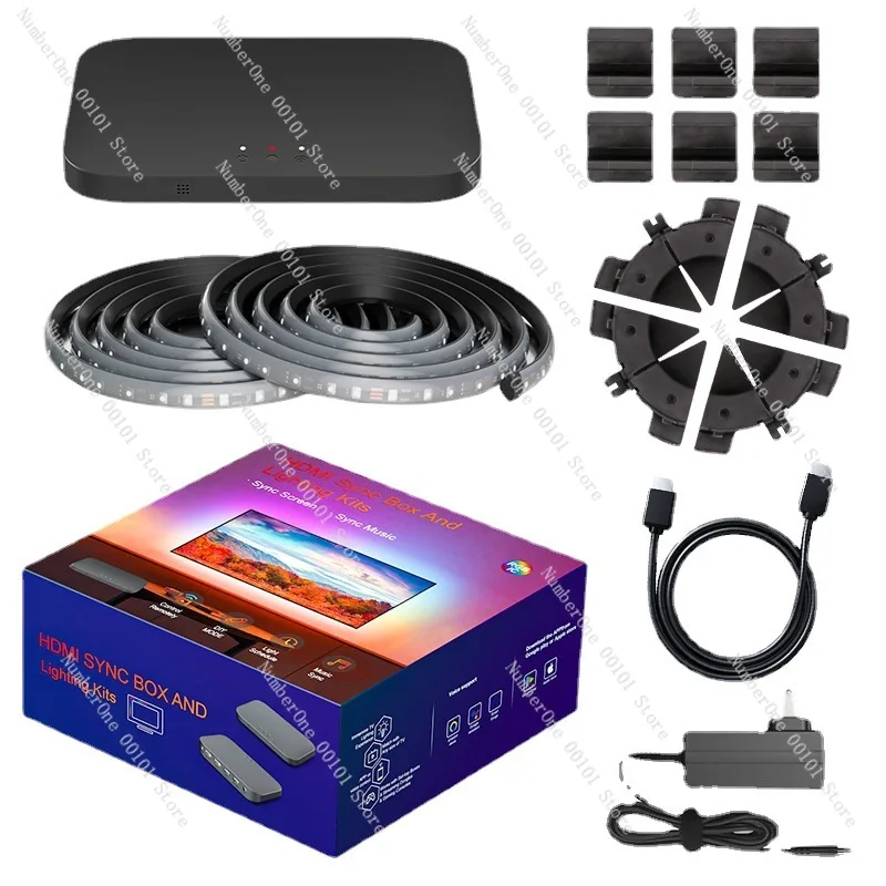 HDMI screen light sync TV atmosphere light, support Dolby Vision 4K picture streaming