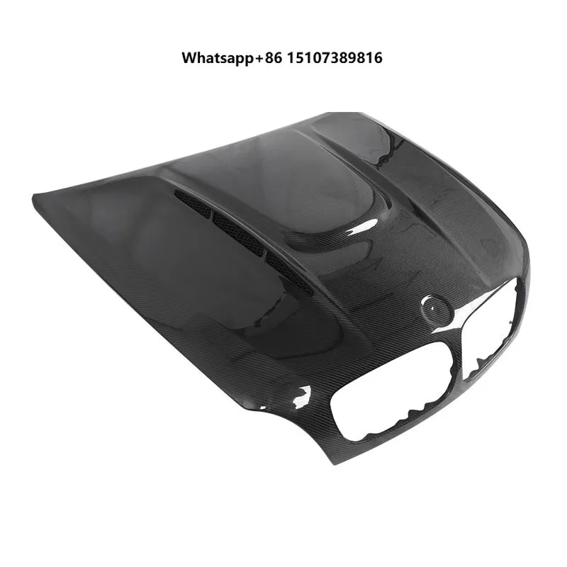 For X6 E71 2014- HM Style Carbon Fiber Hood With Functional Vents
