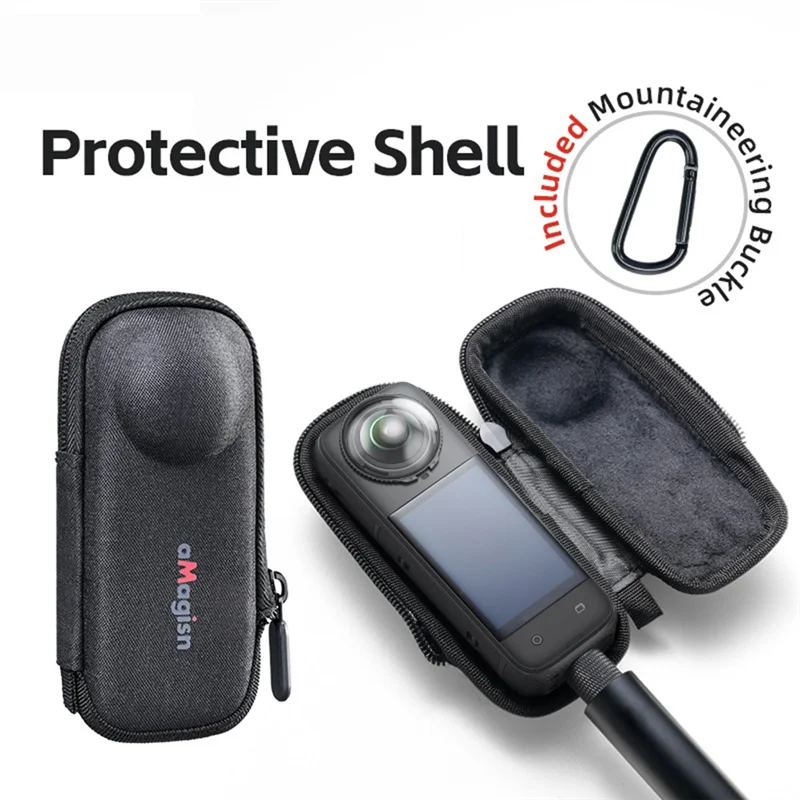 Сумка для хранения ABDE-AMAGISN для Insta360 X5, мини-сумка для хранения, защитный чехол, защитный чехол для Insta360 X5