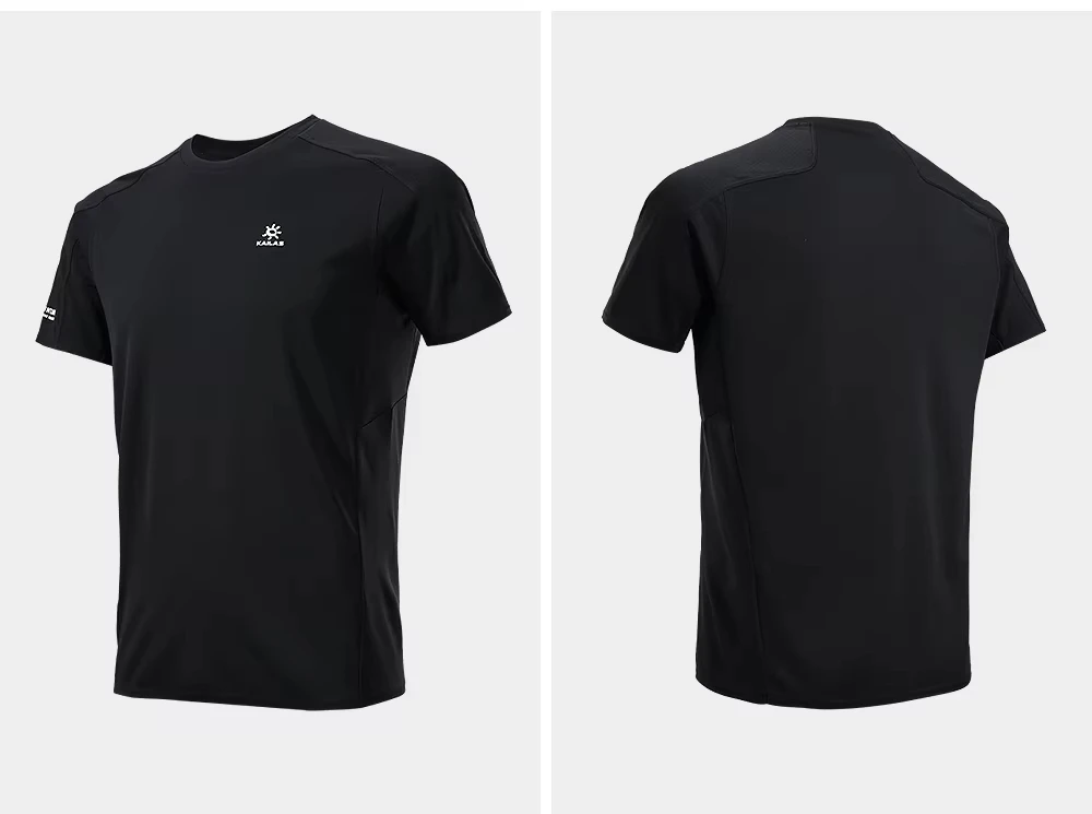 Outdoor Sports Brand Round Neck Short-sleeved Functional T-shirt Comfortable and Breathable Outdoor Sports Hiking Men's T-shirt