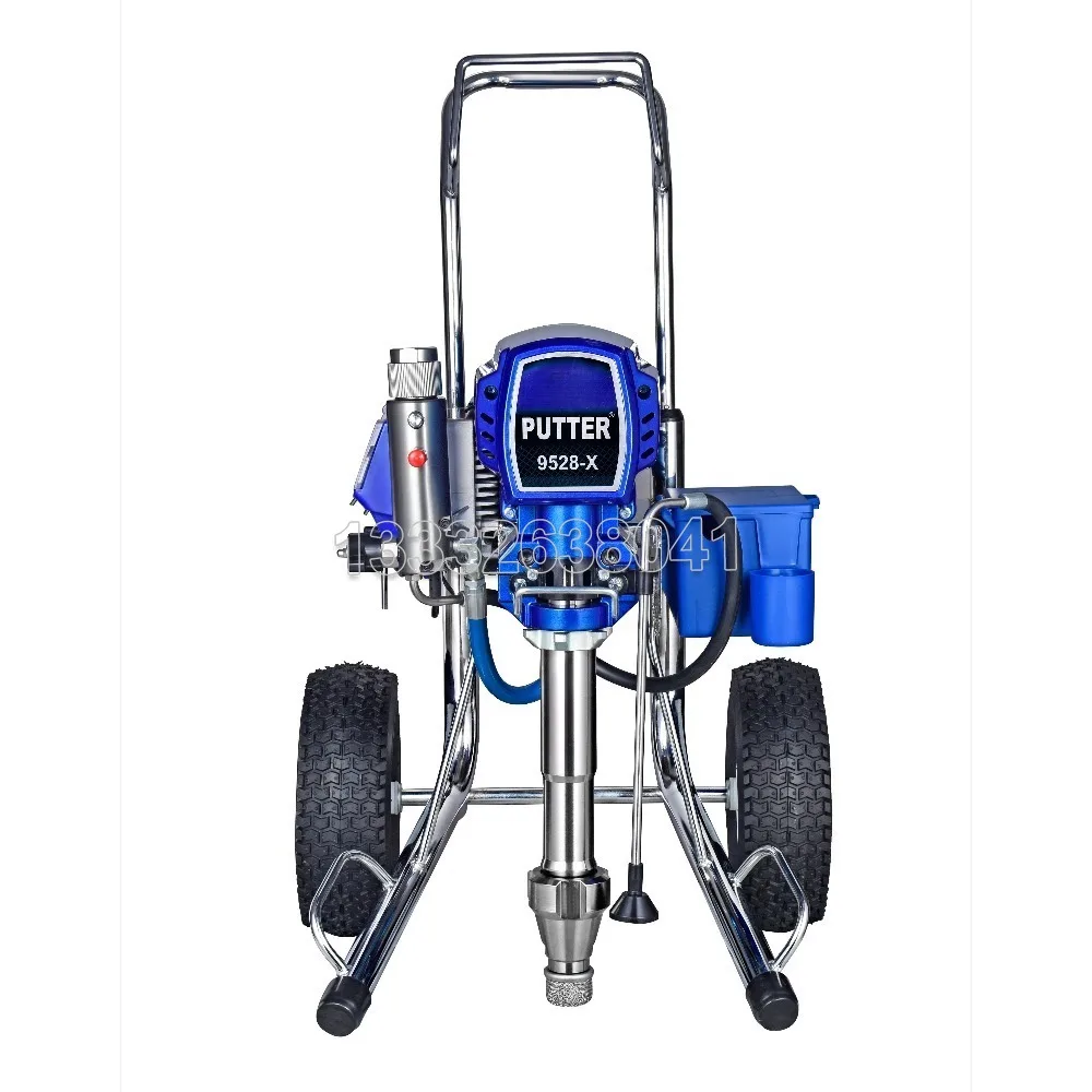 Wall Painting Machine Putty High Pressure Airless Spraying machine Latex Paint Inner and Outer Wall Coating Steel Structure