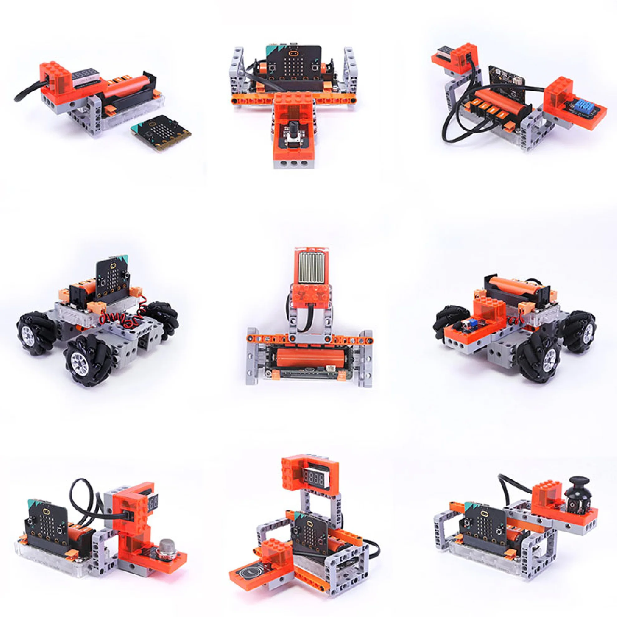 Micro Bit Stem Educational Starter Kit - 政府入札プロジェクト11 in 1スターターキットPythonプログラミングDIY STEMマイクロビット教育ロボットキット（学校向け）