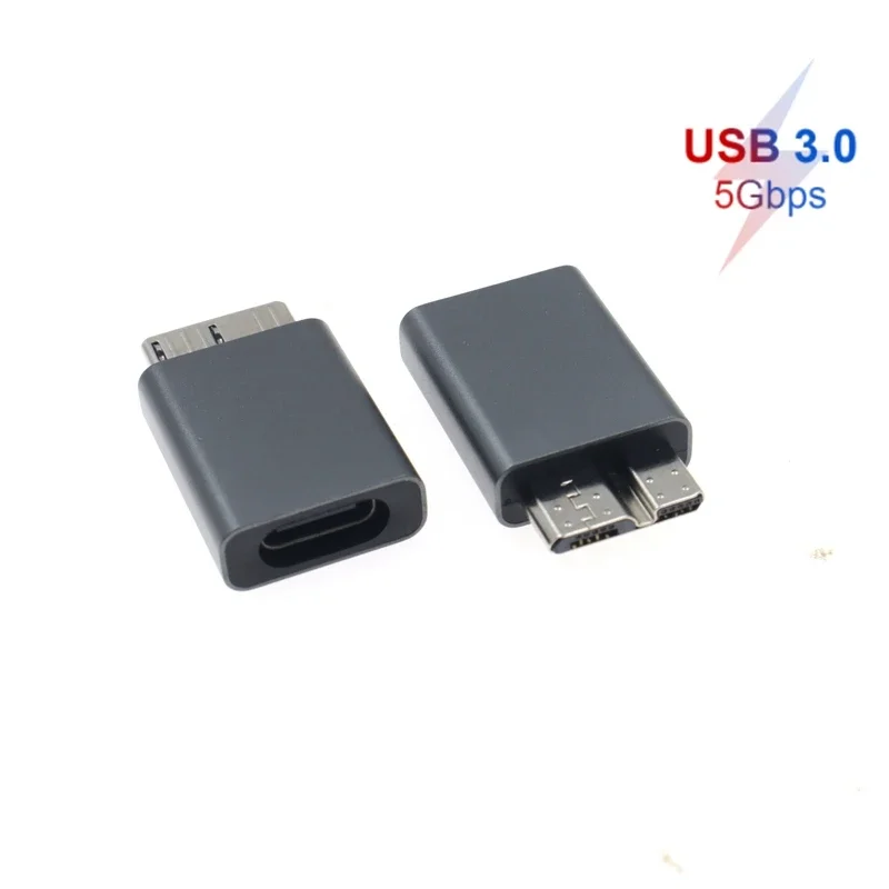 محول USB من النوع C أنثى إلى Micro B USB3.0 موصل ذكر لهاتف Galaxy S5 Note 3 Seagate WD Toshiba كاميرا القرص الصلب الخارجي