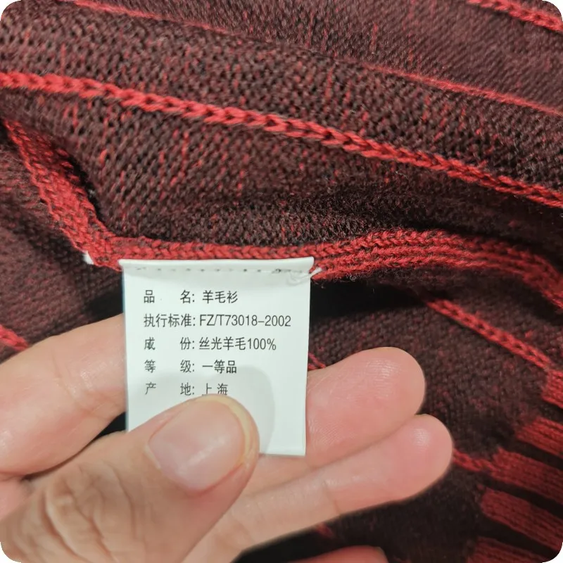 

00 Pure Wool Zipper Long Sve Knitted f High Collar Men's Autumn Winter Faionable Color All-Match Outerwear