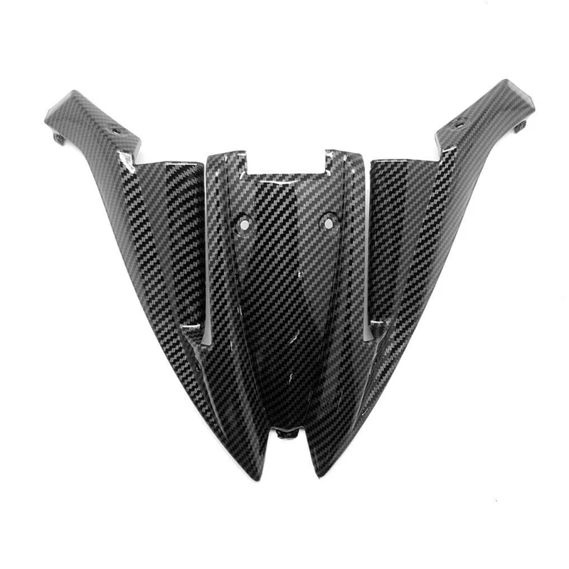 Motorcycle Carbon Fiber Finish Front Middle Headlight Fairing For Kawasaki Ninja 650 ER6F 2012-2016 Parts