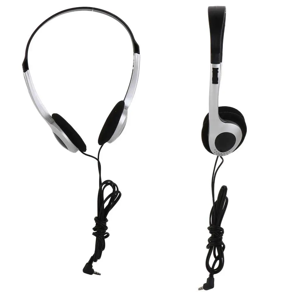 Fashion Style Over Ear Earbud Retro Headphone Wired Vintage Y2k Headphones Blue Black 80s 90s Retro Headset CD/Walkman/Mp3