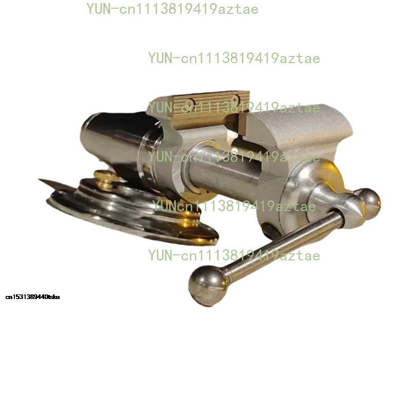 1.2 inch/2 inch 50mm small steel desktop 3-axis 45 gauge steel vise rotatable used for repairing glasses watches gold jewelry