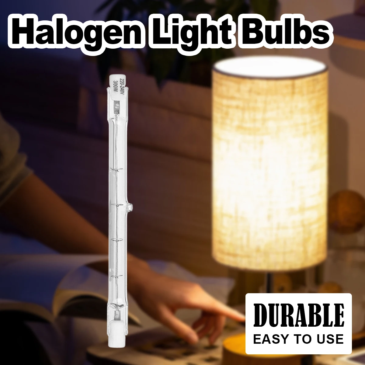 

Dimmable R7s Halogen Lamps 1500w/1000w/500w/100w/60w Led Bulbs Replacing Bulb 500w Lights 220v Warm White Linear Super Brightnes