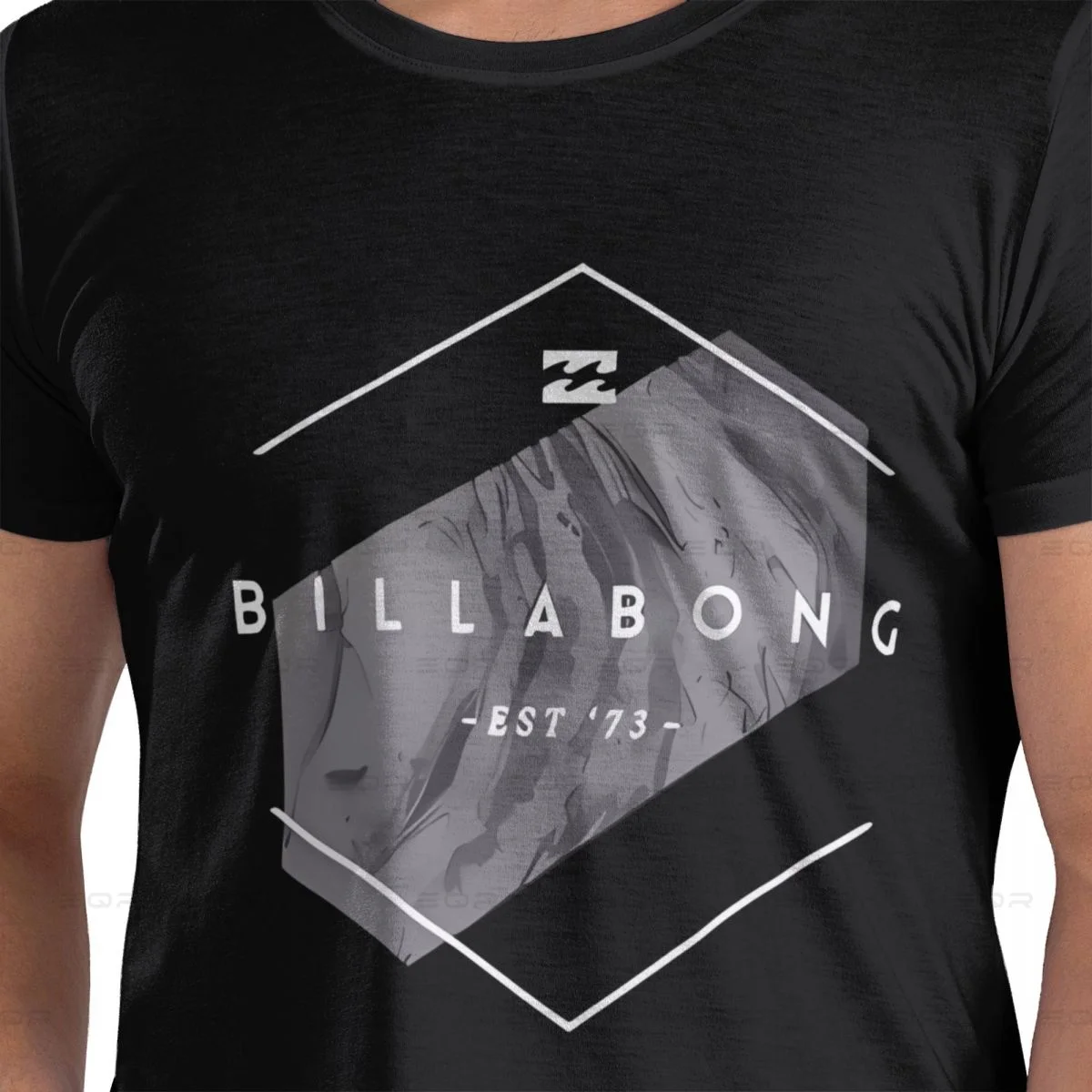 Billa and Bong Men's round neck Oversized T-shirt,Modern,Tee shirt Novelty all the year round Gift