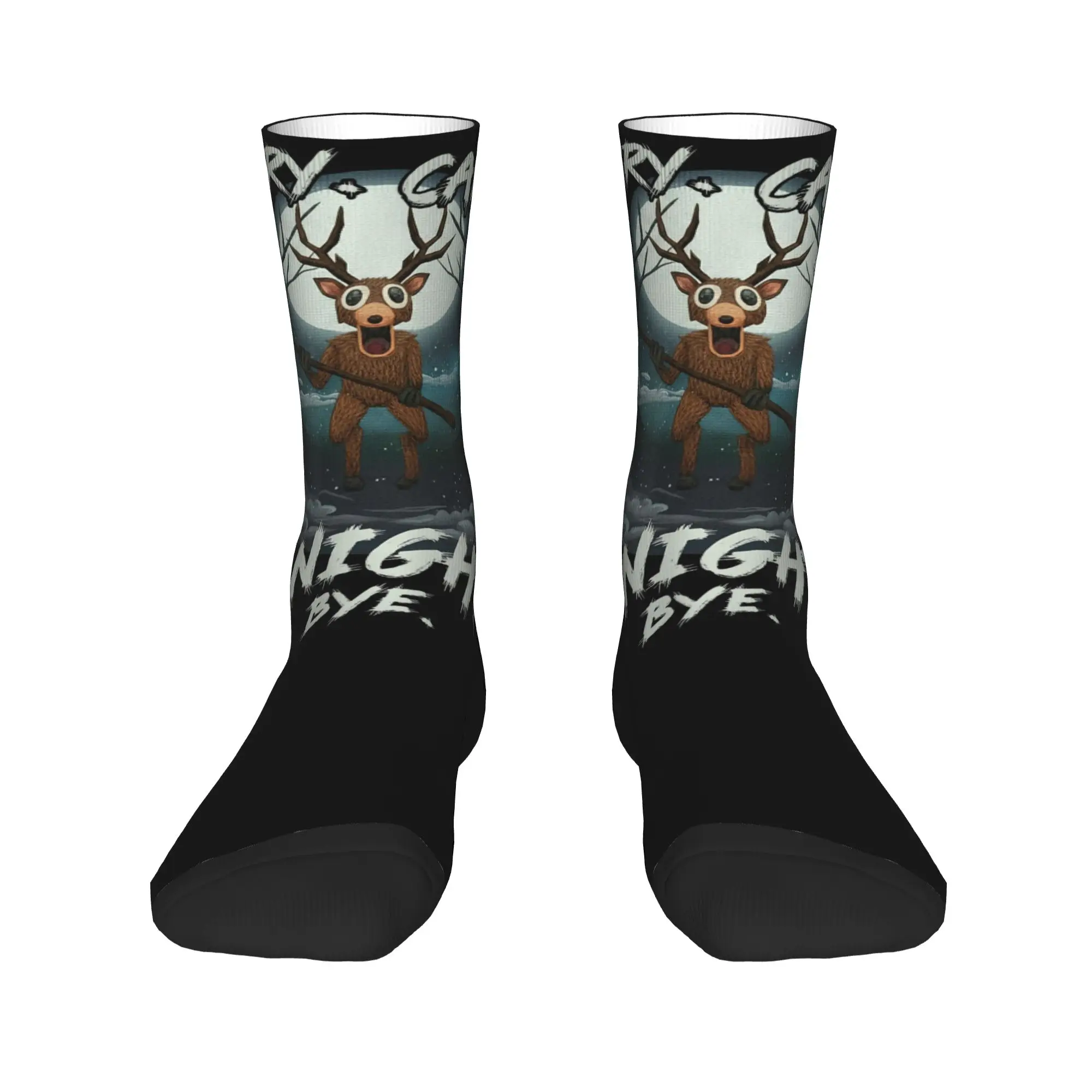 آسف. لا يمكن. 99 ليلاً. وداعا. في The Forest Gamer Merch جوارب جوارب قوطية للخريف جوارب مضادة للانزلاق للرجال جوارب رياضية خارجية
