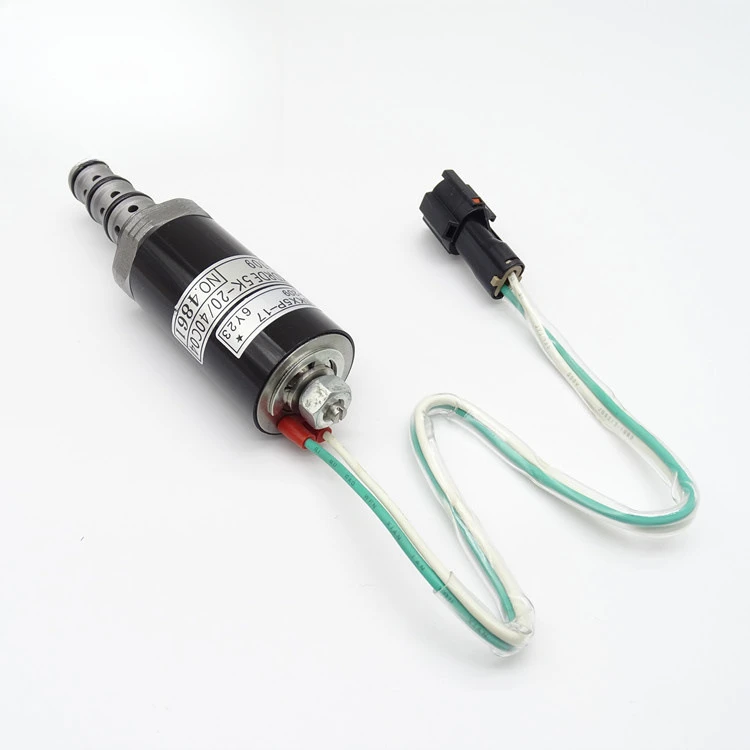 2 قطعة KDRDE5K-20/40C04-109 حفارة مضخة هيدروليكية صمام الملف اللولبي النسبي EC210 EC240 EC360 #5