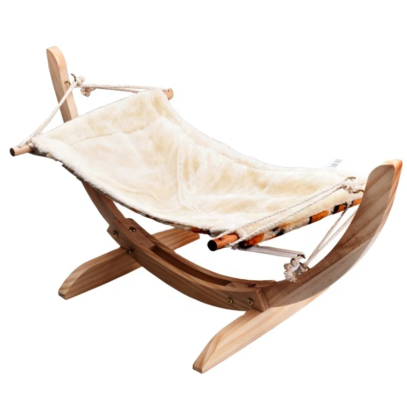 

Pet Wooden bed small dog Cat hammock beds Hanging 4 season confortable warm cats house Hammocks