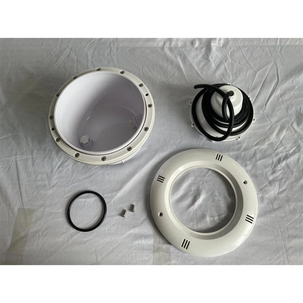 

RGB PAR56 Ниша для бассейна Пластик IP68 Водонепроницаемый для вкладыша и бетонного бассейна