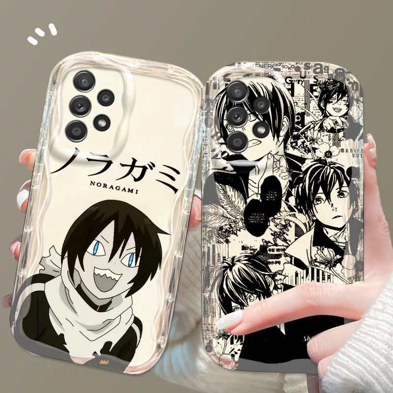 Noragami Yato Anime For Samsung A55 A54 A53 A52 A35 A34 A33 A32 A25 A24 A23 5G Wave Oil Funda Phone Case