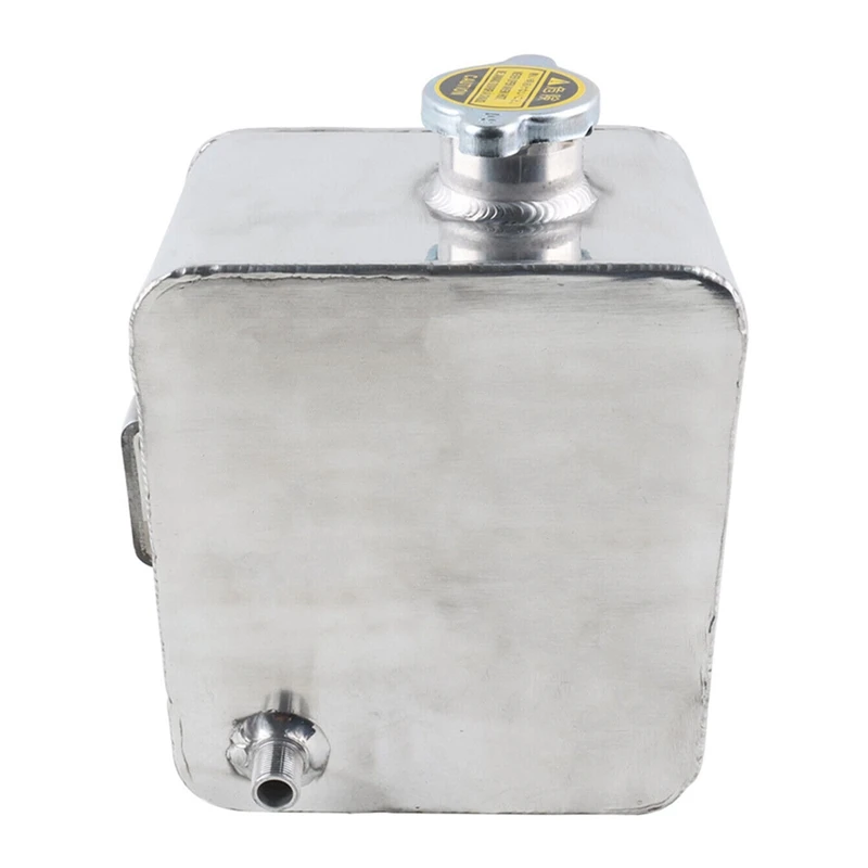 Car Modification Permeable Bubble Pot Aluminum 2.5L Coolant Radiator Water Tank Overflow Expansion Tank