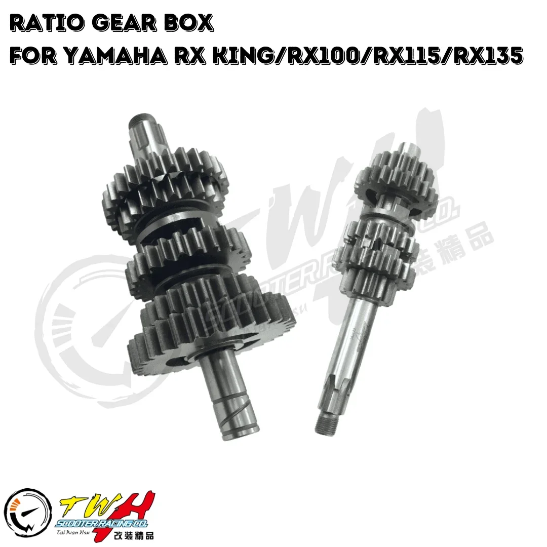 RX100/RX115/RX135/RXK Close Ratio Gear Box New Motorcycle Transmission Parts for Motorcycles for Yamaha view 2