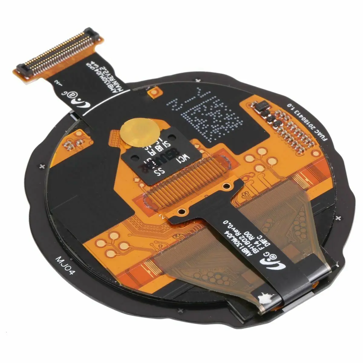 LCD Display Assembly Back Housing Cover Heart Rate Monitor Sensor Flex Cable For Samsung Watch 42mm R810 R815 46MM R800 R805