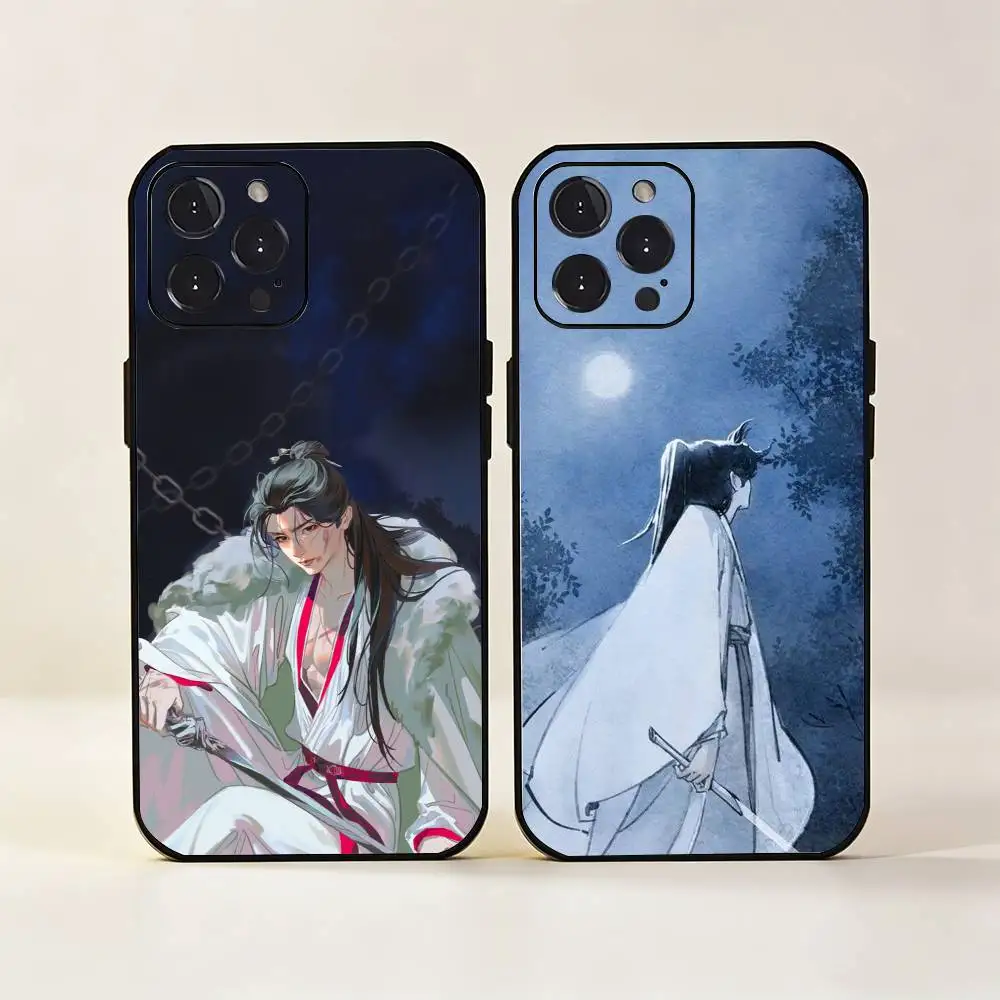 

L-Lian hua lou Phone Case Silicone black Soft For IPhone 17,16,15,14,13,12,11,SE,Plus Pro Max