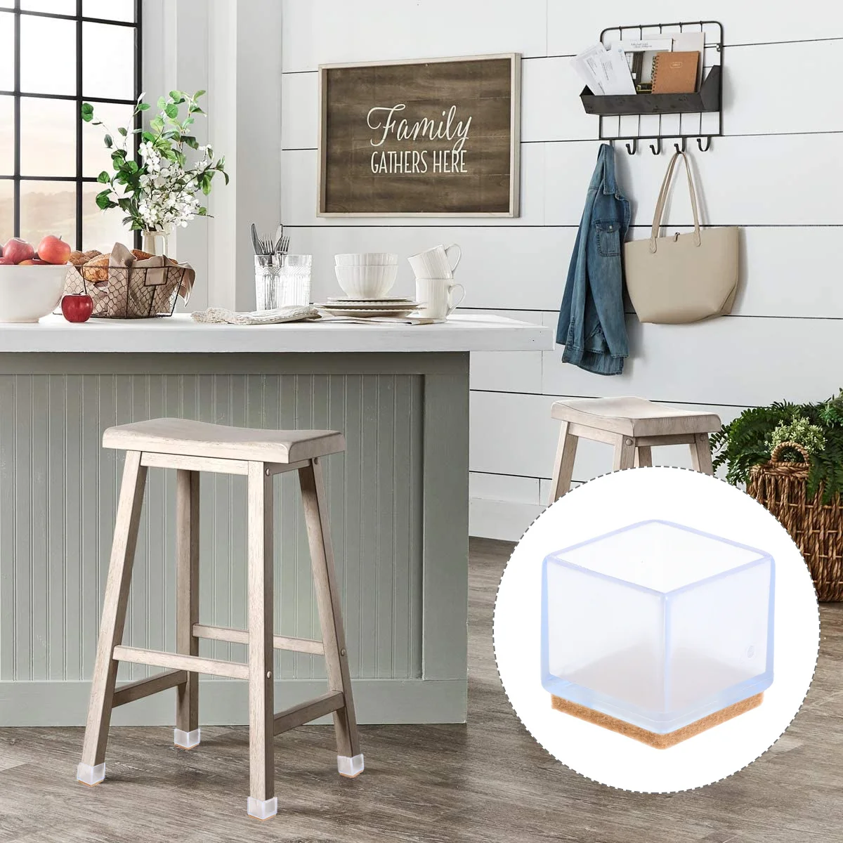 20 قطعة أقدام كرسي حماة أقدام الطاولة يغطي المضادة للانزلاق كرسي الساق يغطي الحد من الضوضاء وحماية الخدش للأرضيات