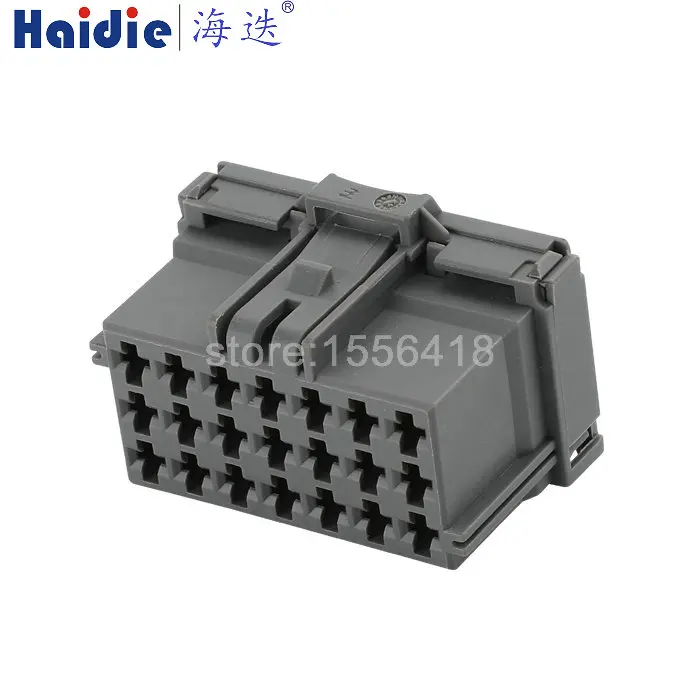 1-20 sets 21 Pin Automotive Connector Car Electrical Cable Socket With Terminals 8-968975-2 1-967630-2 9-966140-6 8-968975-1