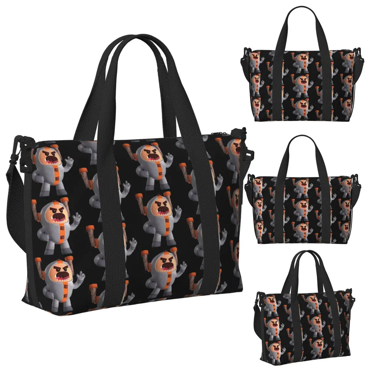 

Go Jetters Пляжная дорожная сумка Большая вместительная сумка-тоут для спортзала Спортивная женская дорожная сумка для покупок