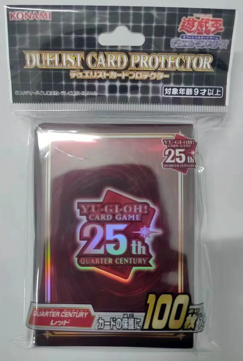 Yu-Gi-Oh!OCG Cards Sleeve Yugioh Duel Monsters 25th Anniversary QUARTER CENTURY Board Games Card Sleeves Barrier Protector Cover