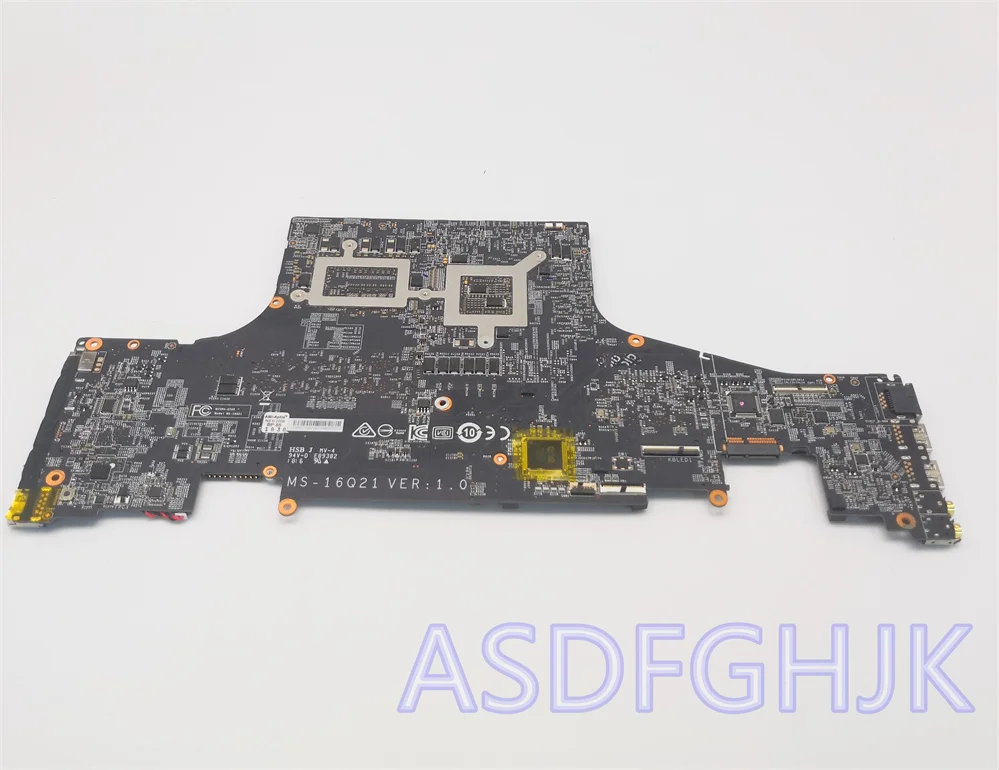 ms-16q21 ver 1.0 laptop motherboard For MSI Stealth gs65 Series Core I7-8750H and gtx1060m test ok