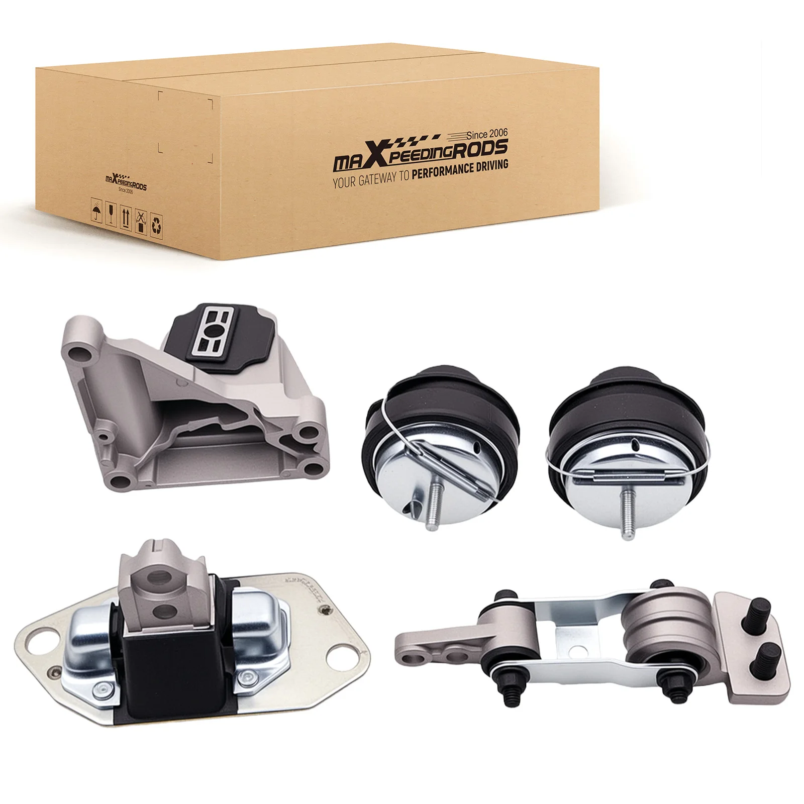 Motor-Drehmomenthalterung, Halterungsbügel, 5 Stück, für Volvo S60 V70 XC90 – Detail 1