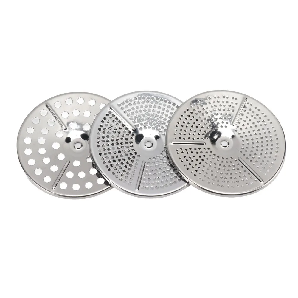 Stainless Steel Bowl Food Mill 3 Interchangeable Disks Anti Slip Potato Ricer Multifunctional Easy Assemble Manual Food Mill