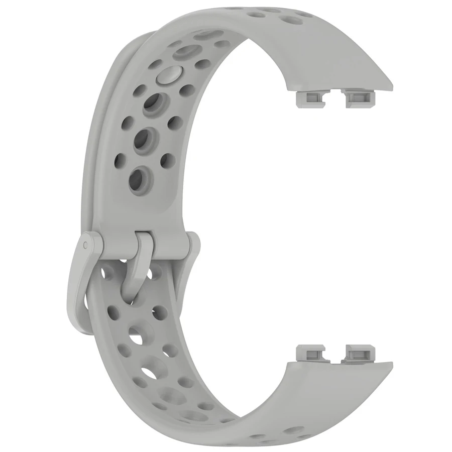 Siliconen Band Voor Huawei Band 10 9 8 Accessoires Vervanging Sport Hollow-out Ademende Armband Voor Huawei Band 10 9 8/8NFC