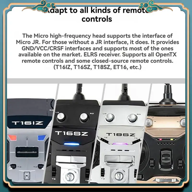 (جديد) - وحدة مايكرو TX V2 1 وات 2.4 جيجا هرتز لجهاز إرسال الراديو FPV بدون طيار كوادكوبتر نطاق محسن لتحسين استقرار الإشارة